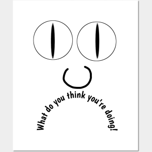 Funny eyes Posters and Art